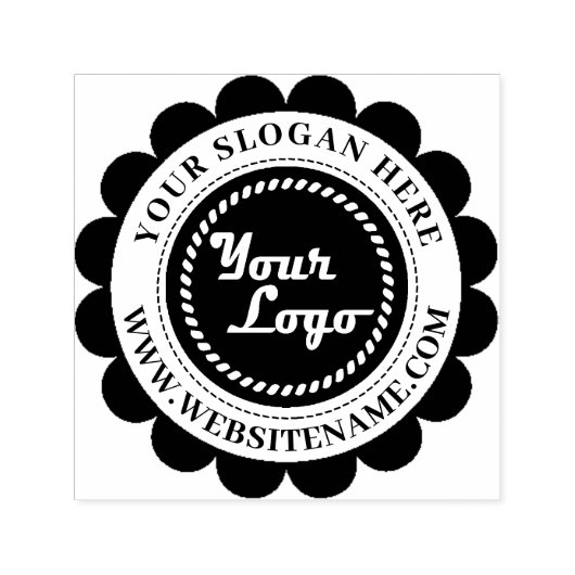 あなたのお店のロゴ カスタム セルフインキングスタンプ (デザイン)