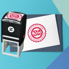 あなたのお店のロゴ カスタム セルフインキングスタンプ