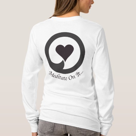 あなたのお気に入りのなフード付 Tシャツ (裏面)