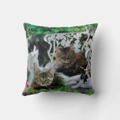 あなたのお気に入りのなペット写真の枕を加えて下さい クッション (裏面)