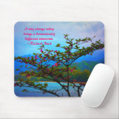 あなたのお気に入りのな引用文を置いて下さい: インスパイア自然 マウスパッド (マウス)