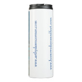 あなたのお気に入りのな飲料およびお気に入りのな回顧録を楽しんで下さい タンブラー (裏面)