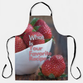 あなたのお気に入りのレシピ エプロン (正面)