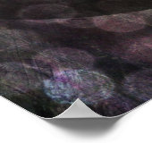 あなたのお気に入りの引用文は泡を擦グランジった ポスター (角)