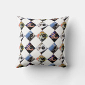 あなたのお気に入りの種類の1つを作るために写真の4つ クッション (裏面)