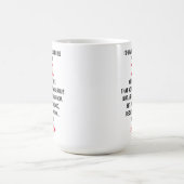 あなたのお父さんのために火の中を歩く コーヒーマグカップ (中央)