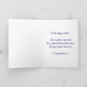 あなたのお祝い結婚 カード (内部)