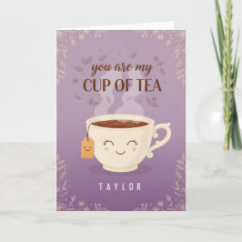 あなたのお茶のカップ 面白い日 花の名言 シーズンカード
