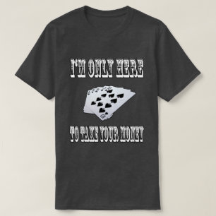 あなたのお金を取って下さい Tシャツ