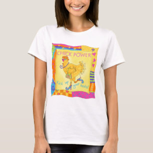 あなたのかかとの女性ティーを蹴って下さい Tシャツ