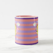 あなたのかわいい皮バレンタインデーのしゃれ ツートーンマグカップ (中央)