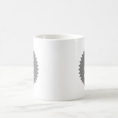 あなたのここのビジネスロゴの広告宣伝 コーヒーマグカップ (中央)