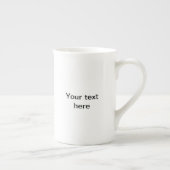 あなたのここのロゴビジネス昇進のマーケティング ボーンチャイナマグカップ (右)