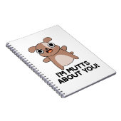 あなたのことが大好きよ、なんて失礼な犬のダジャレ！ ノートブック (右側)