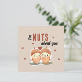 あなたのことが大好きよ 面白い かわいい バレンタインデー シーズンカード (スタンド正面)