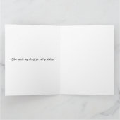 あなたのことが大好き！バレンタインのユーモアたっぷりどんぐり カード (内部)