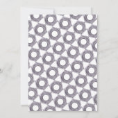 「あなたのことが大好き」バレンタインデーのメタリックボルト 招待状 (裏面)