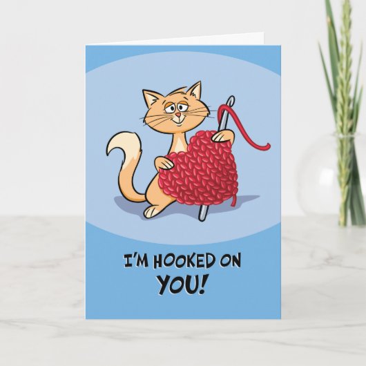 あなたのことが好きでたまらないバレンタイン カード (正面)