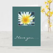 あなたのことが好きなの。ただそれだけ！ カード (黄色い花)