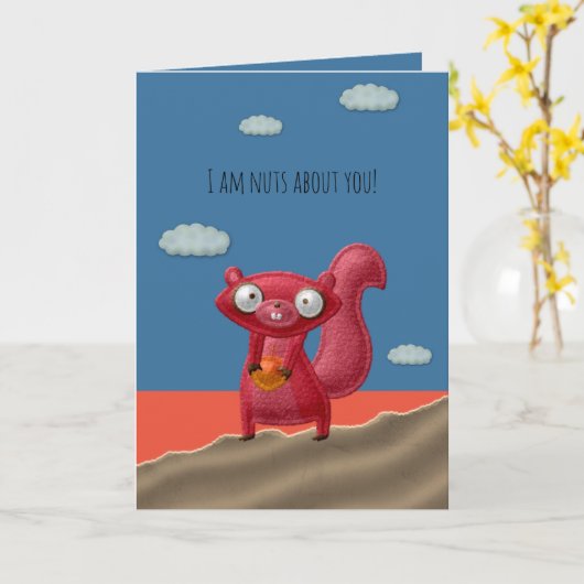 あなたのことが好きなバレンタインカード カード (黄色い花)