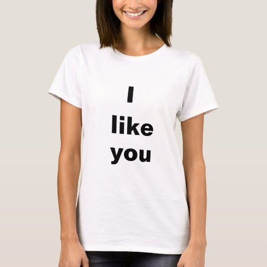 あなたのことが好き Tシャツ (正面)