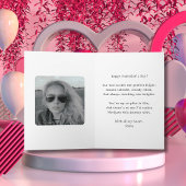 あなたのことが飛行機のように夢中!かわいい紙飛行機、写真 カード