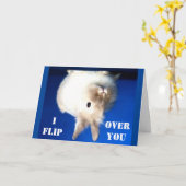 *あなたのことひっくり返す* 誕生日の番組で私がどれだけやるか見せてやる カード (黄色い花)