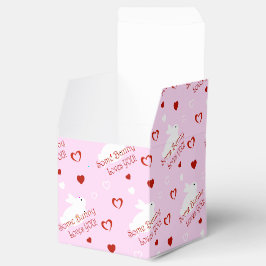 あなたのことを好きなウサギがいるよ!バレンタインデーのお菓子入れボックス フェイバーボックス