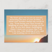 あなたのことを心から思っています ポストカード (正面)