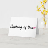 あなたのことを想うカード カード (黄色い花)