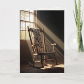 あなたのことを想う空のゆりかご椅子 カード (正面)