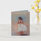 あなたのことを想う カード (黄色い花)