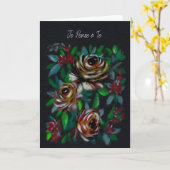 あなたのことを想っている カード (黄色い花)