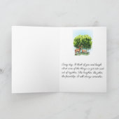 あなたのことを想って　グリーティングカード カード (内部)