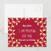 あなたのことを祈っています - ポストカード (正面/裏面)