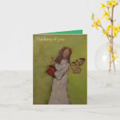 あなたのこと想ってる カード (黄色い花)