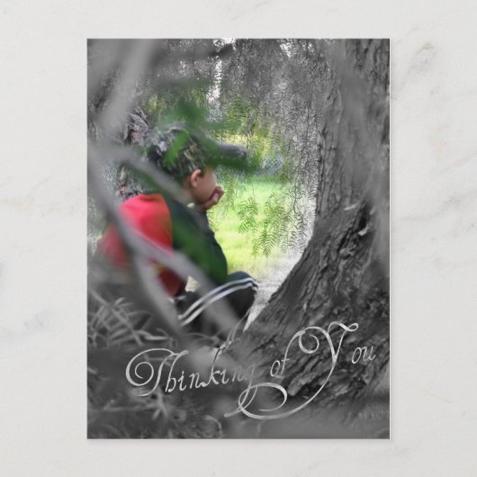 あなたのこと考えてる ポストカード (正面)