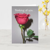 あなたのこと... カード (黄色い花)