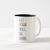 あなたのされます許可して下さい ツートーンマグカップ (正面右)