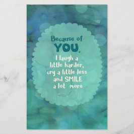 あなたのせいで