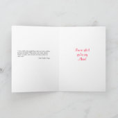 あなたのためお母さんの母の日カード カード (内部)