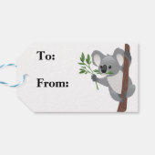 あなたのためだけにコアラ・ベア ギフトタグ (裏面横)