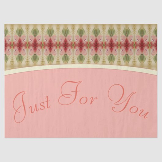 あなたのためだけに花を咲かせた 薄葉紙 (正面)