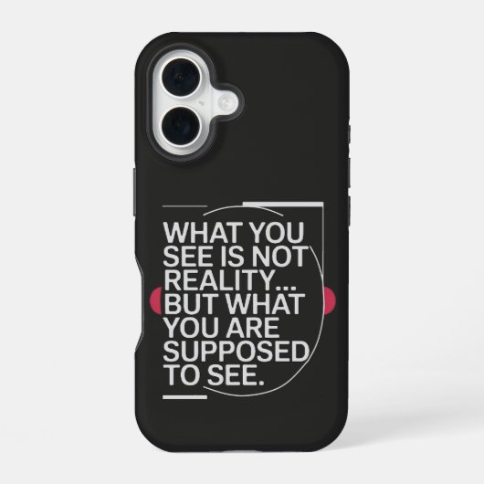 あなたのためにデザインされた真実 iPhone 16ケース (裏面)
