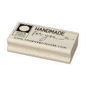 あなたのためにハンドメイドされたロゴとウェブサイト ラバースタンプ (スタンプ)