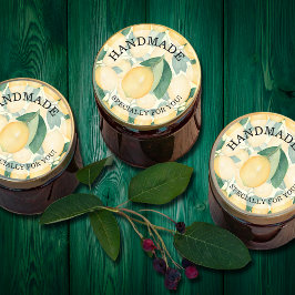 あなたのためにハンドメイドのレモン ラウンドシール