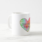 あなたのために余りに粋マグ コーヒーマグカップ (正面左)