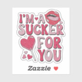 あなたのために吸盤ステッカー - バレンタインステッカー シール (シート)