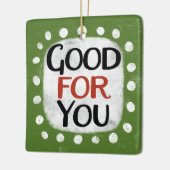 あなたのために良いオーナメント セラミックオーナメント (左)