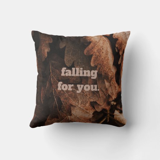 あなたのために落ちる クッション (裏面)
